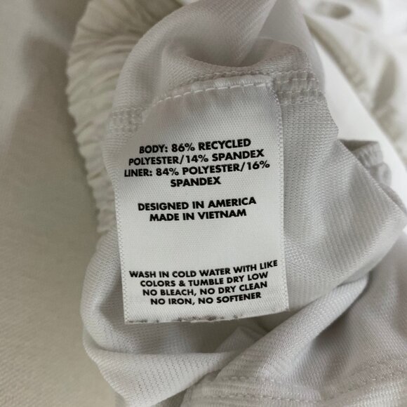 Rhoback Sunrise Active Shorts 3" Inseam Women's Medium White - Picture 8 of 9